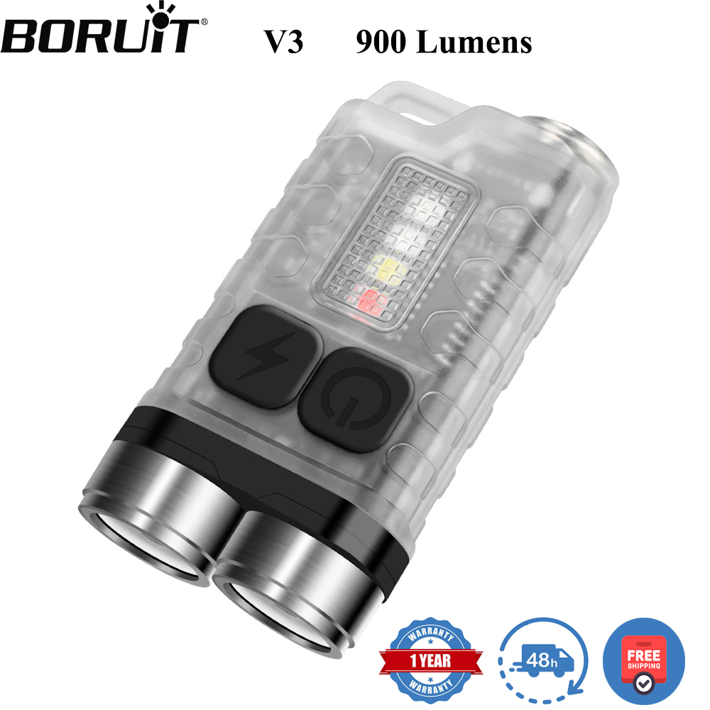 Fishing Light - Linterna LED BORUiT V3, Portátil, 900LM,