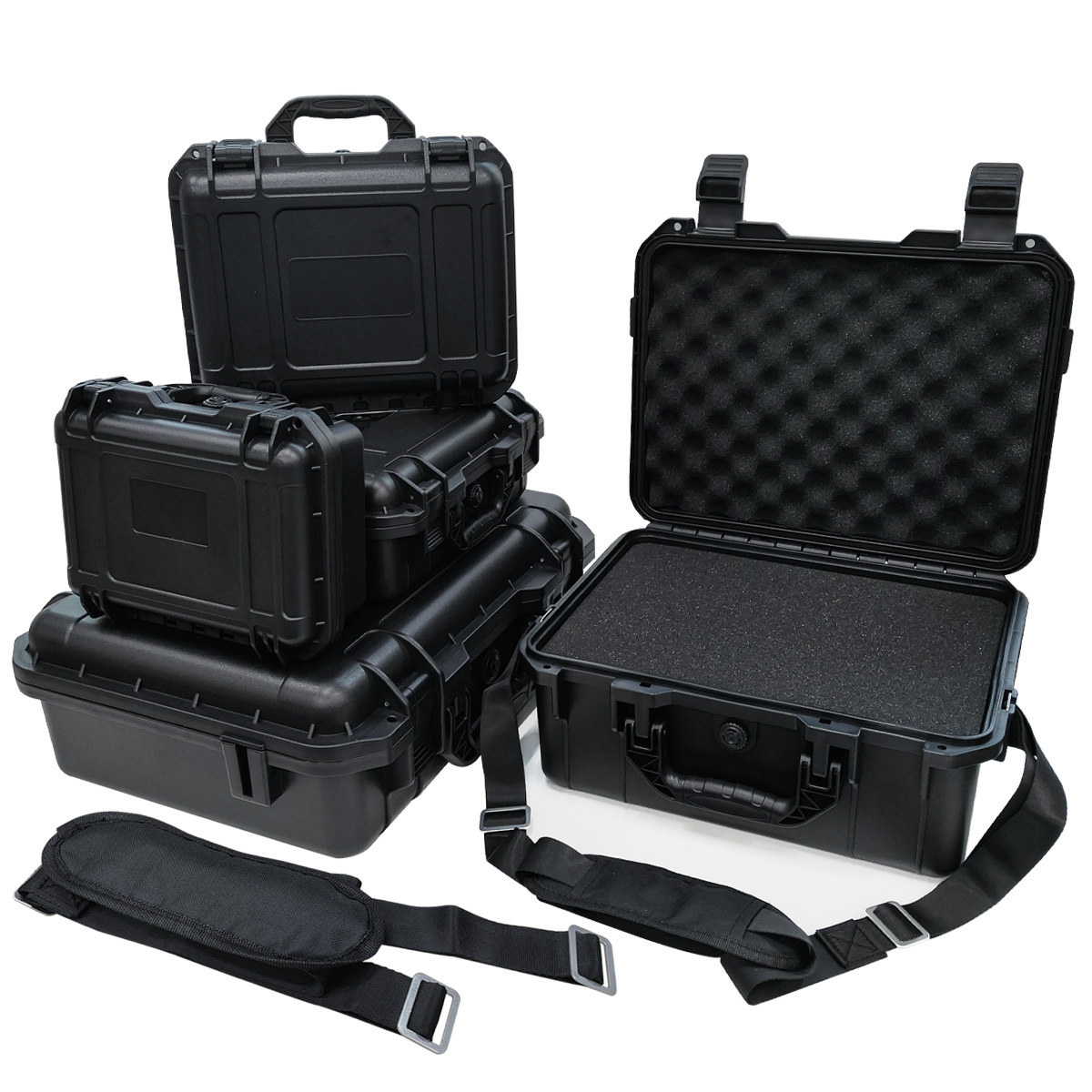 Fish Finder Case - Estuche rígido para equipo con esponja