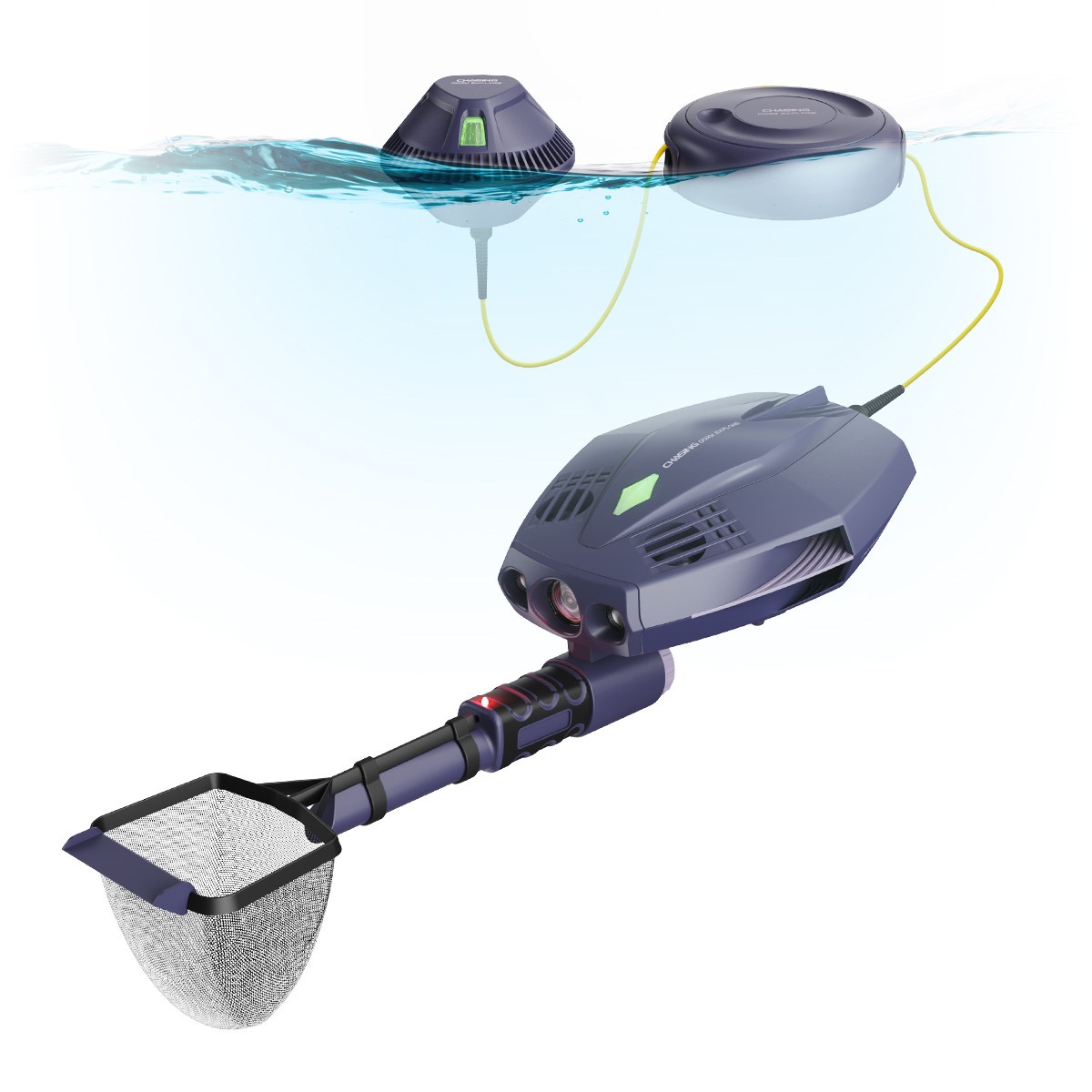 Underwater Camera - Dron Submarino con Control Remoto, Cámara