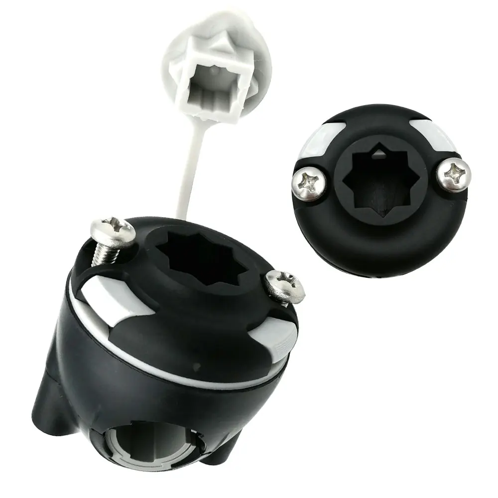 Fish Finder Case - Base de montaje abrazada para riel