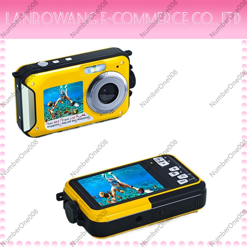 Underwater Camera - Cámara de Acción Sumergible de Doble