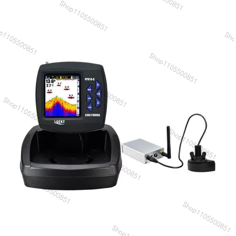 Fish Finder - Barco Cebador con Control Remoto FF918-CWL,