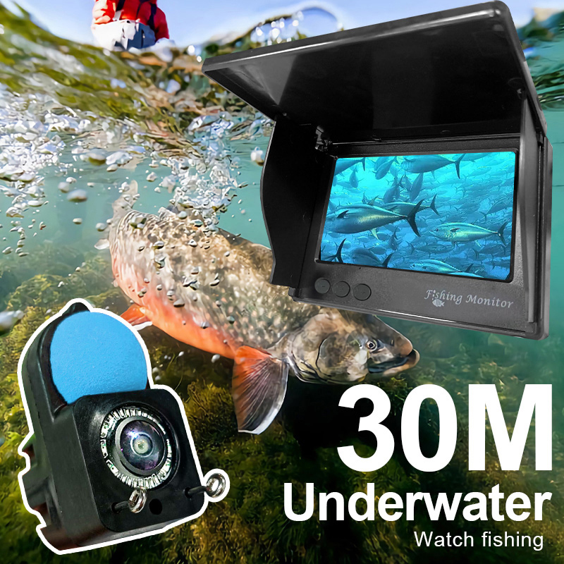 Fish Finder Portable - Cámara de pesca submarina 1080P HD,