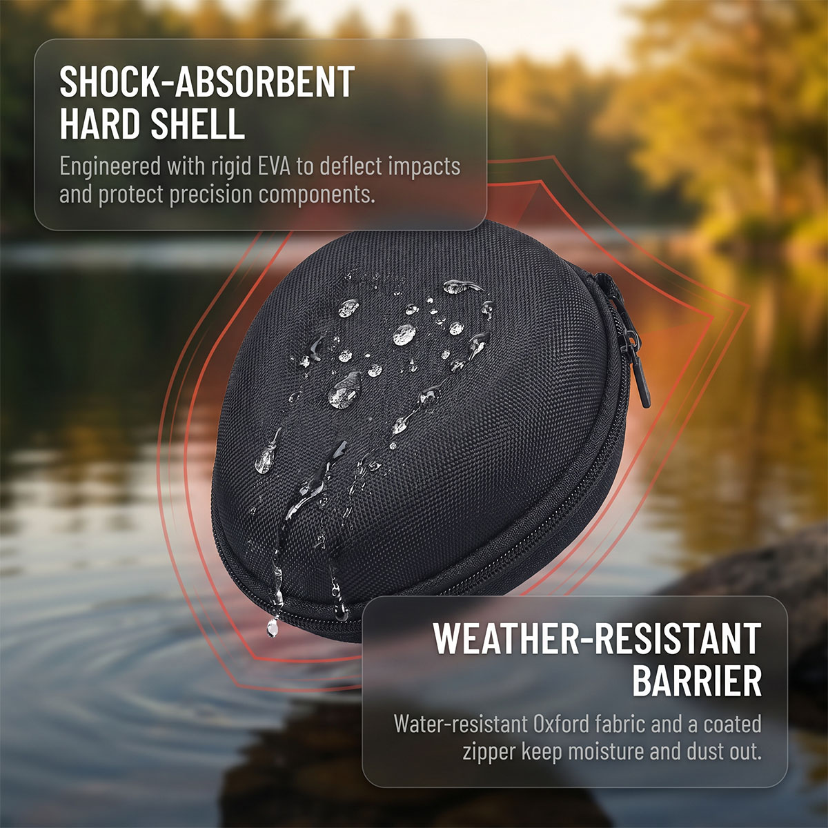 Estuche Protector Rígido para  - Fish Finder Case reseña y precio