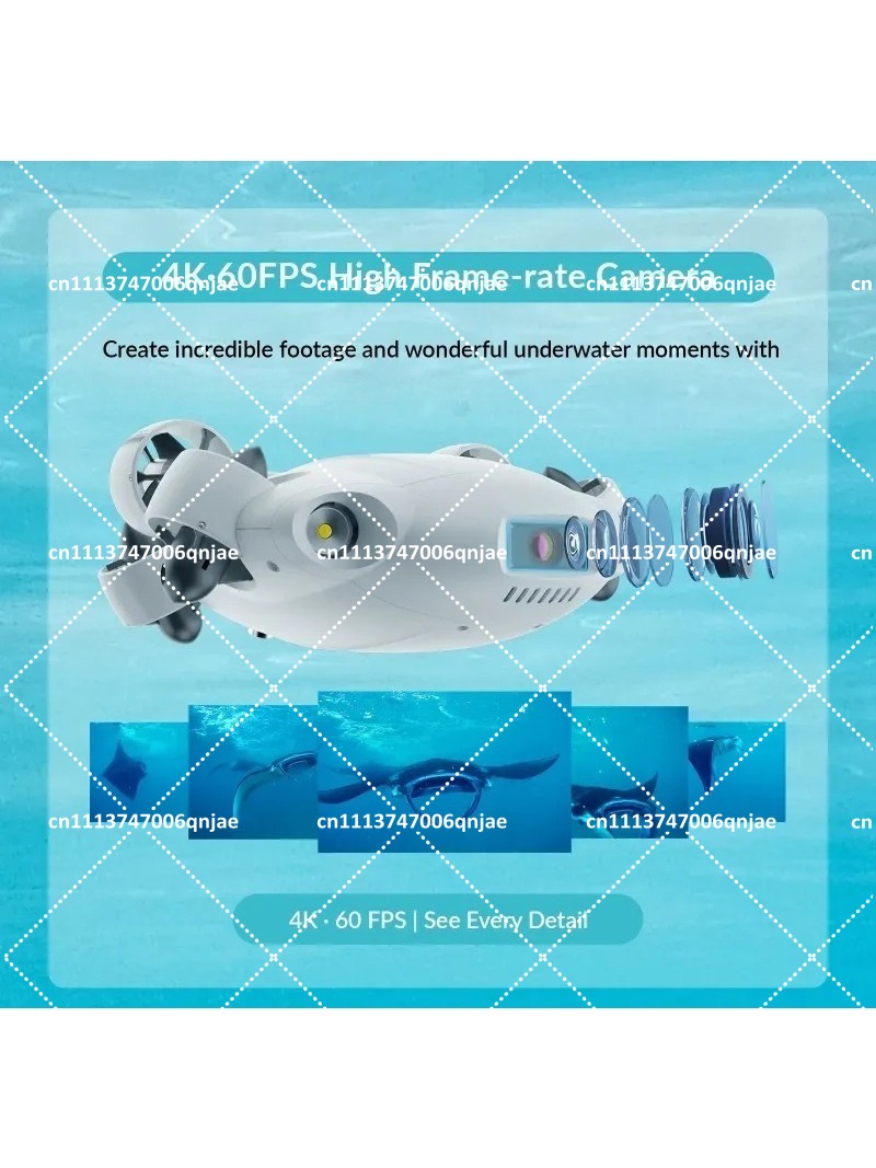 Robot Submarino ROV con Cámara - Underwater Camera reseña y precio
