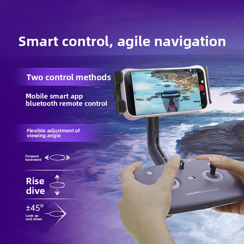 Dron Submarino con Control Rem - Underwater Camera reseña y precio