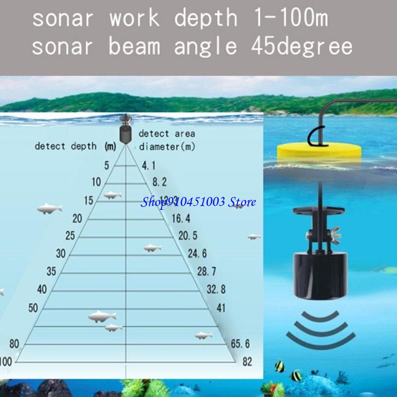77HC Portable sonar Fish Fishs - Fish Finder Portable reseña y precio