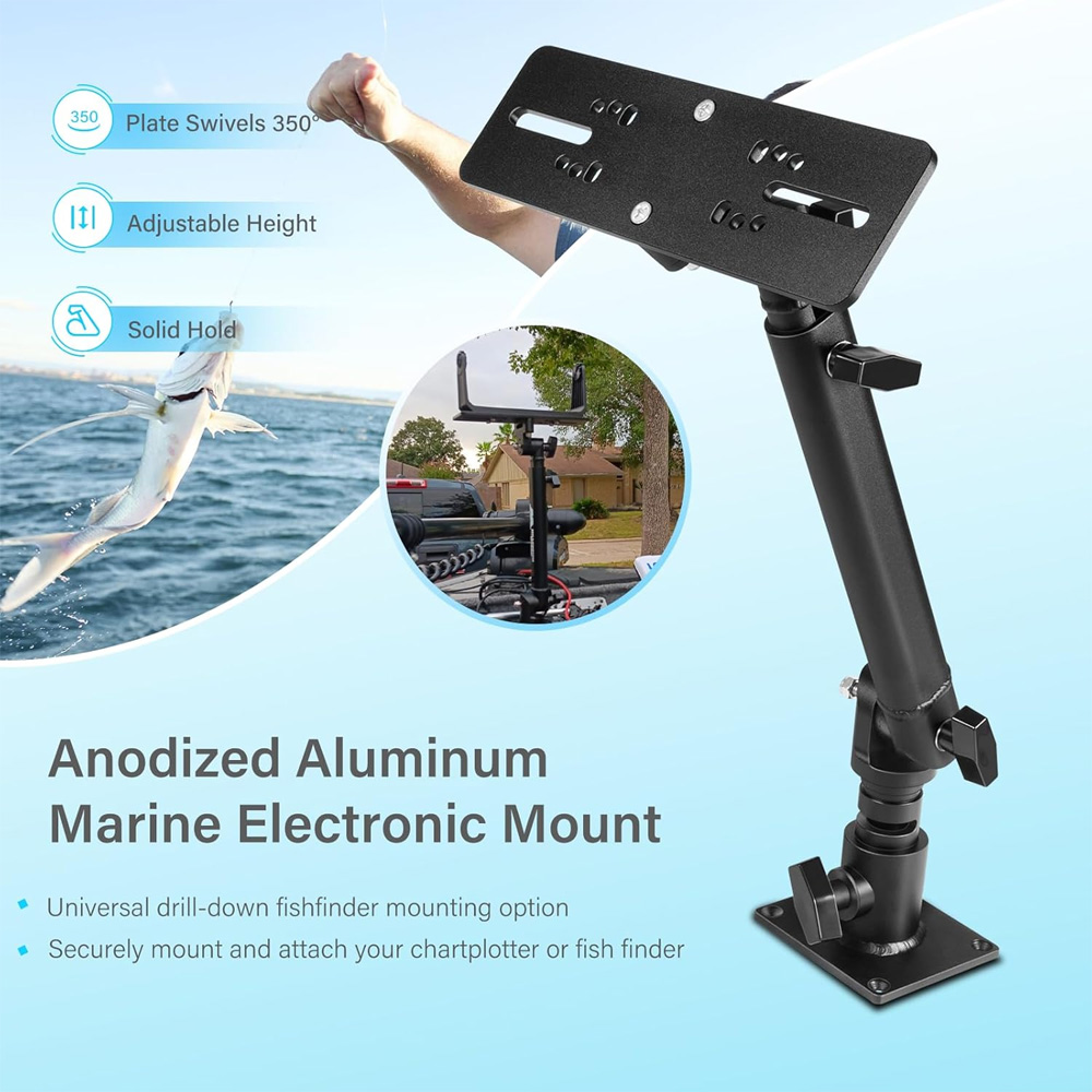 Soporte Universal para Sondas  - Fish Finder Mount reseña y precio