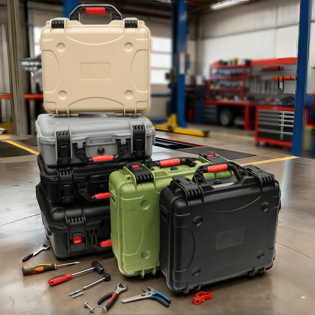 Caja de herramientas portátil  - Fish Finder Case reseña y precio
