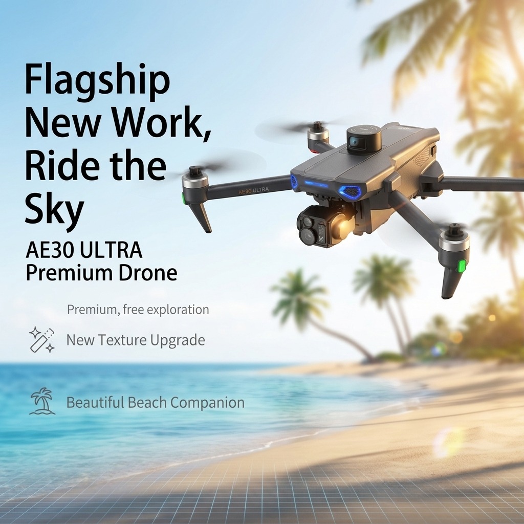NUEVO Dron AE30 Ultra GPS con  - Fishing Gps reseña y precio
