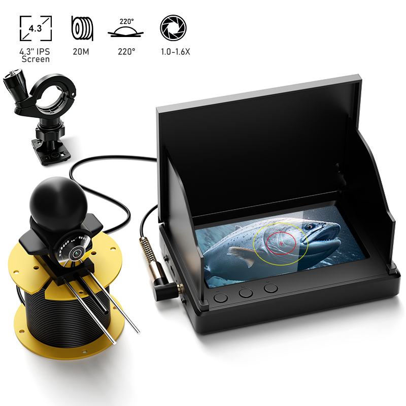 Cámara de pesca con visión noc - Fishing Depth Finder reseña y precio
